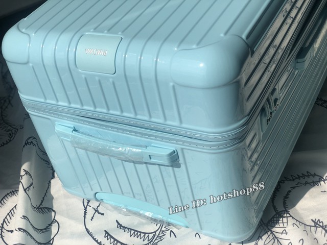 RIMOWA行李箱四輪拉杆箱 日默瓦Trunk方胖子運動版pc款TFBOYS--易烊千璽代言彩色行李箱 gdx1394